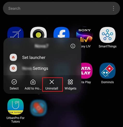 uninstall cm launcher